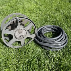 Wall Mount Hose Reel And 50ft Goodyear Rubber+ Hose