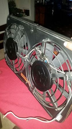 Flex lite dual radiator fan