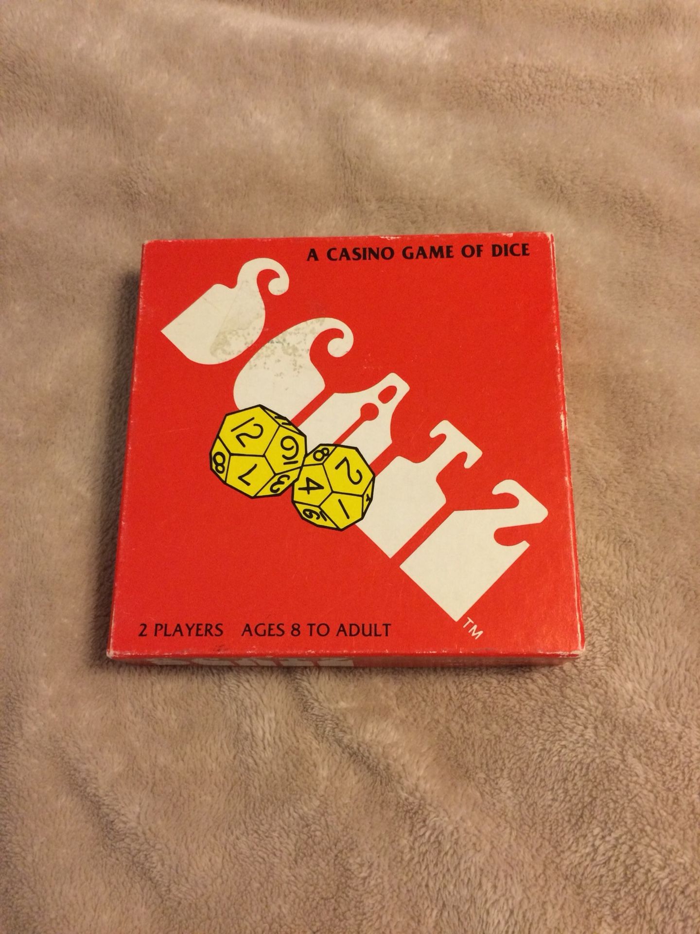 Vintage Scatz Dice Game