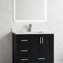 Bathroom vanity 36”