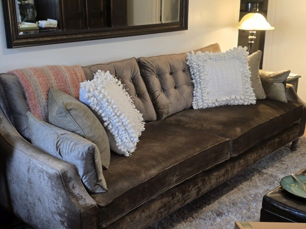 Olive Green Couch