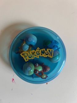 Vintage Pokemon Tomy Rolling Stamp Figures 1997