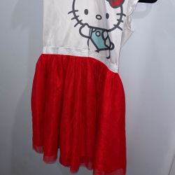 Girls Hello Kitty Hoodie Dress