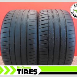 2 MICHELIN PILOT SPORT 4S T2 XL 295/30ZR21 USED  TIRES 7.9/32 TREAD TESLA * PRODU