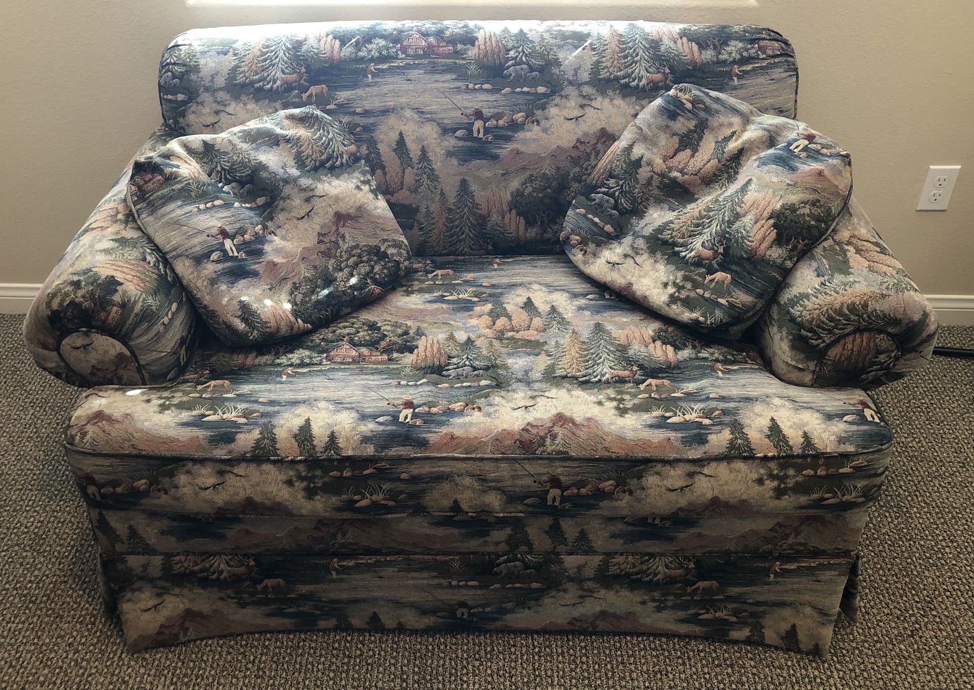 Matching Loveseat and Rocker with Ottoman