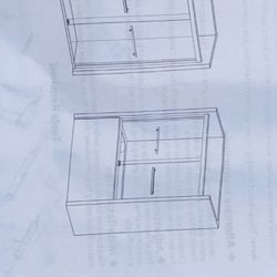 new glass cabinet to assemble 