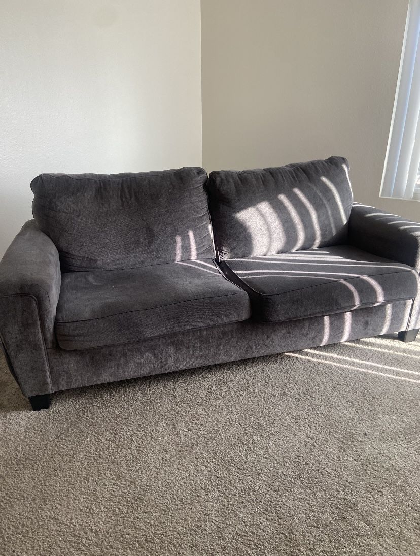 Dark Grey Couch