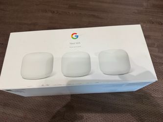 Google Nest Wi Fi - Mesh Router and 2 Points