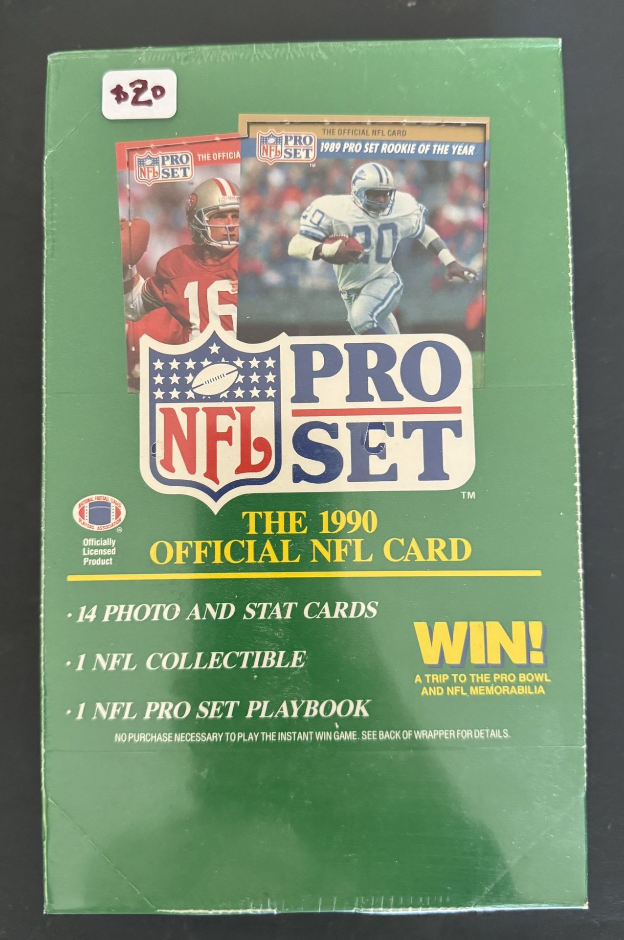 1990 Pro Set Sealed Hobby Box NFL Football Cards