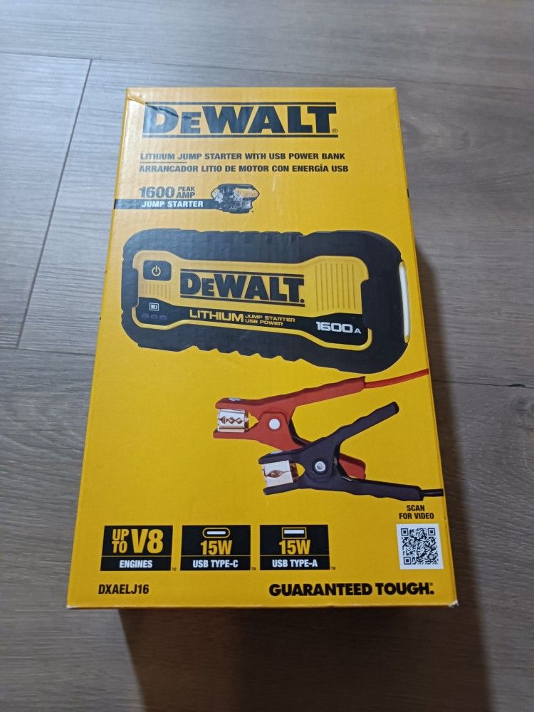 DeWalt Jump Starter