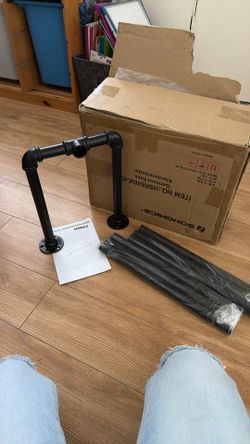 Wall Garment Racks (Black) (2)