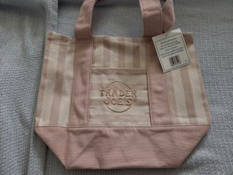 Trader joes mini canvas tote