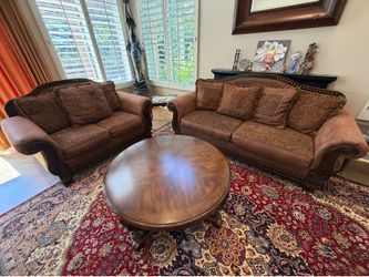 Sofas , coach and loveseat