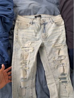 Rhinestone Amiri jeans