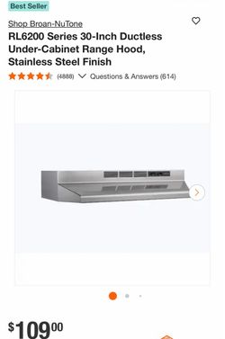 BROAN Nutone Over stove Range hood