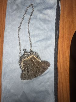 Antique German Silver Coin Purse