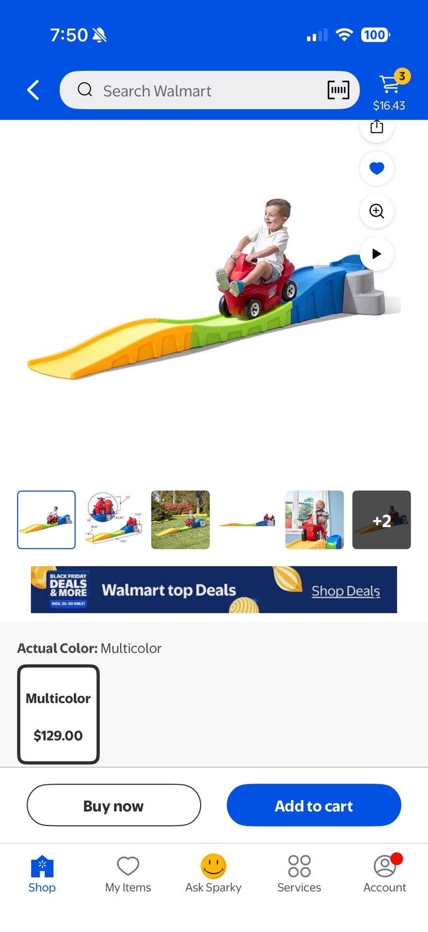 Kids Step 2 Rollercoaster