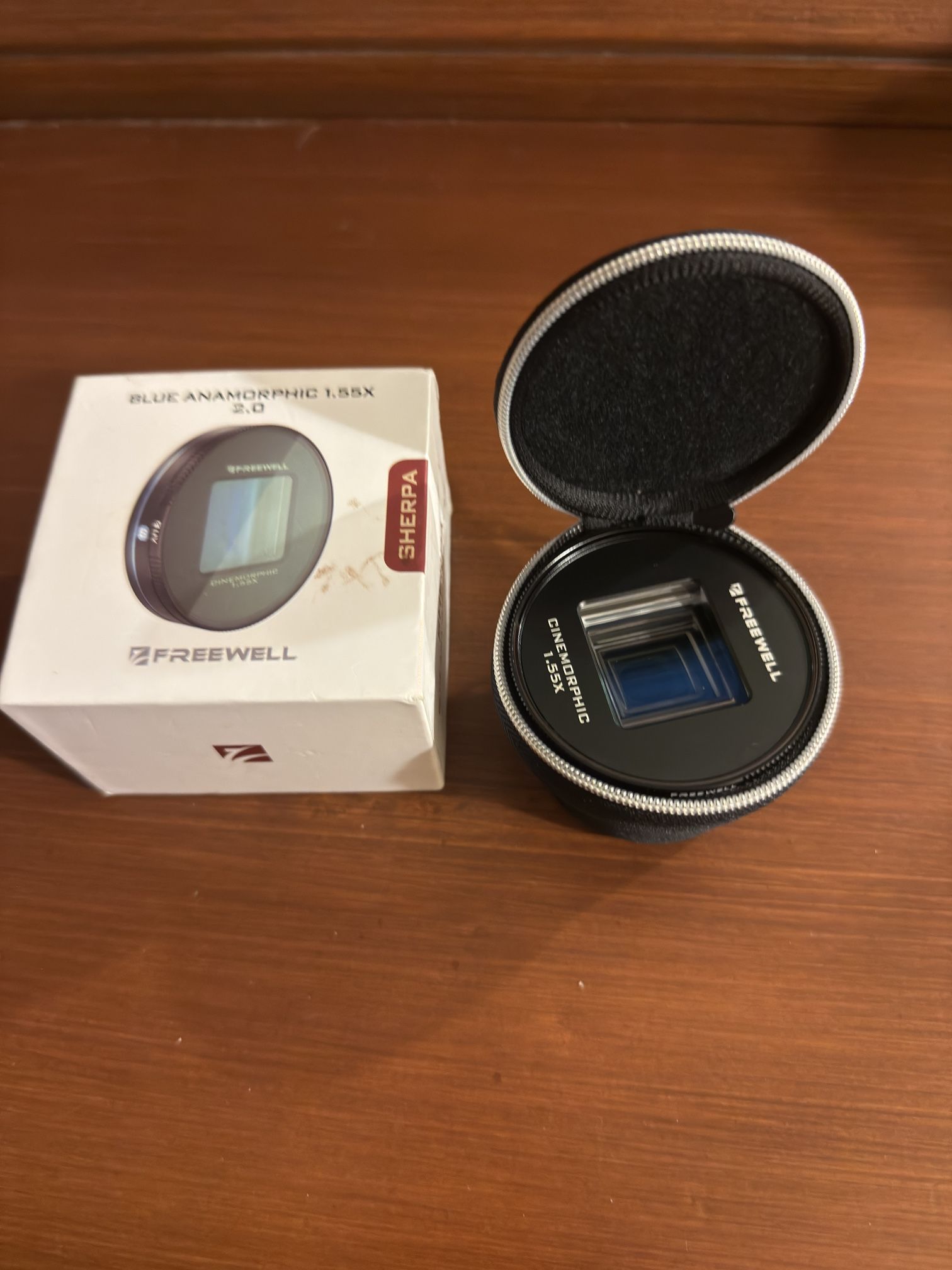 FREEWILL BLUE ANAMORPHIC LENS IPHONE 15pro/max