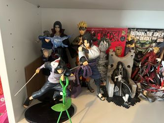 Naruto statues