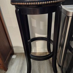 Black Bar Stools 2 Pairs