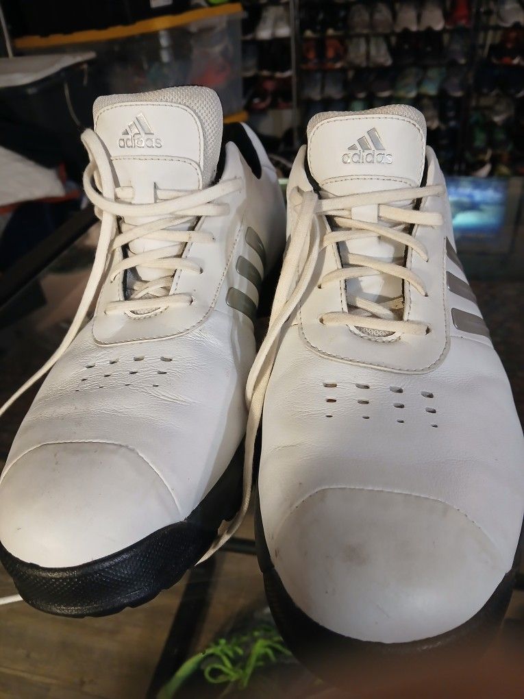 Adidas Mens Z Traxion Size 9.5 Spiked Golf Shoes