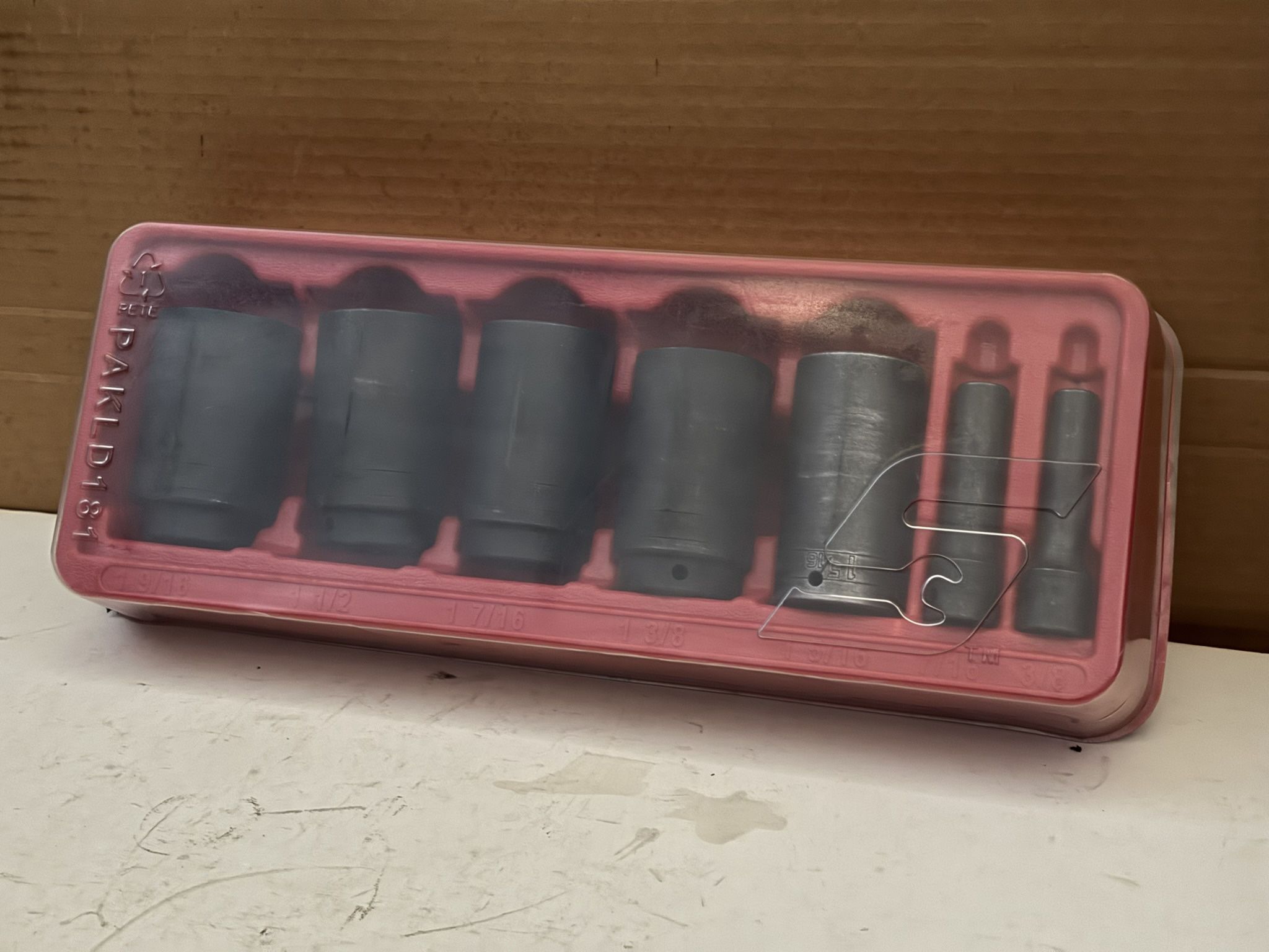 Snap-on Tools 7 pc 1/2" Drive 6-Point SAE Flank Drive®
