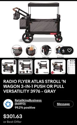 Atlas Stroll 'N Wagon  Style, Comfort & Storage in a Premium Wagon