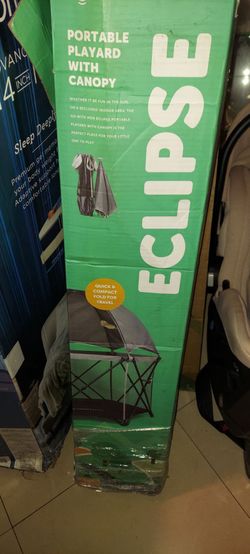 Go With Me Eclipse Portable Toddler Playard with Canopy $45