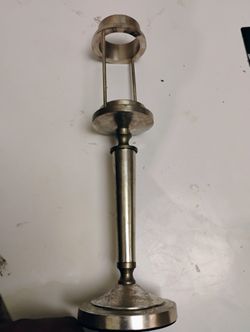 Vintage Solid Brass Candle Lamps 