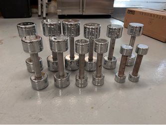 Chrome Dumbells