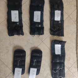 Ankle and Waist (2x Sets) Weight.
