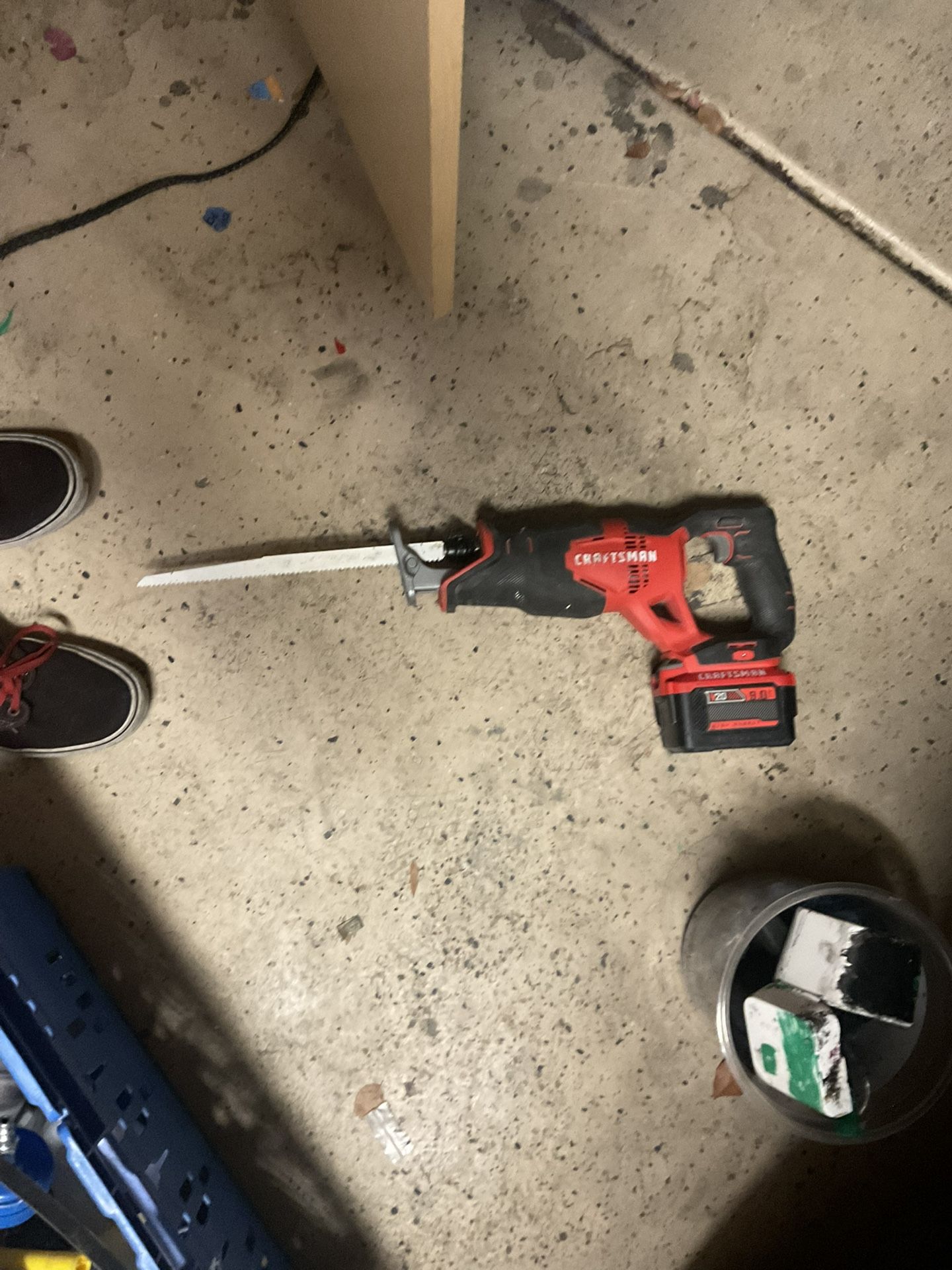 Craftsman 20v Mini Sawzall with big battery