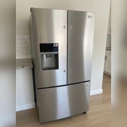 Frigidaire Stainless Steel Refrigerator Good Condition Ice Water Dispenser – Longs, SC