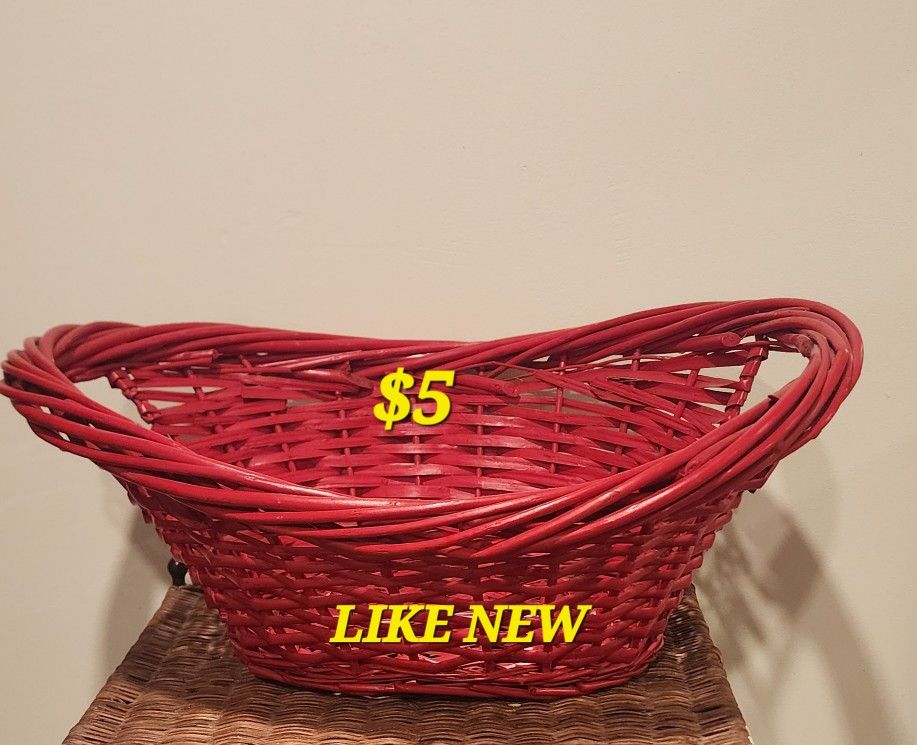 Large Wicker Basket 