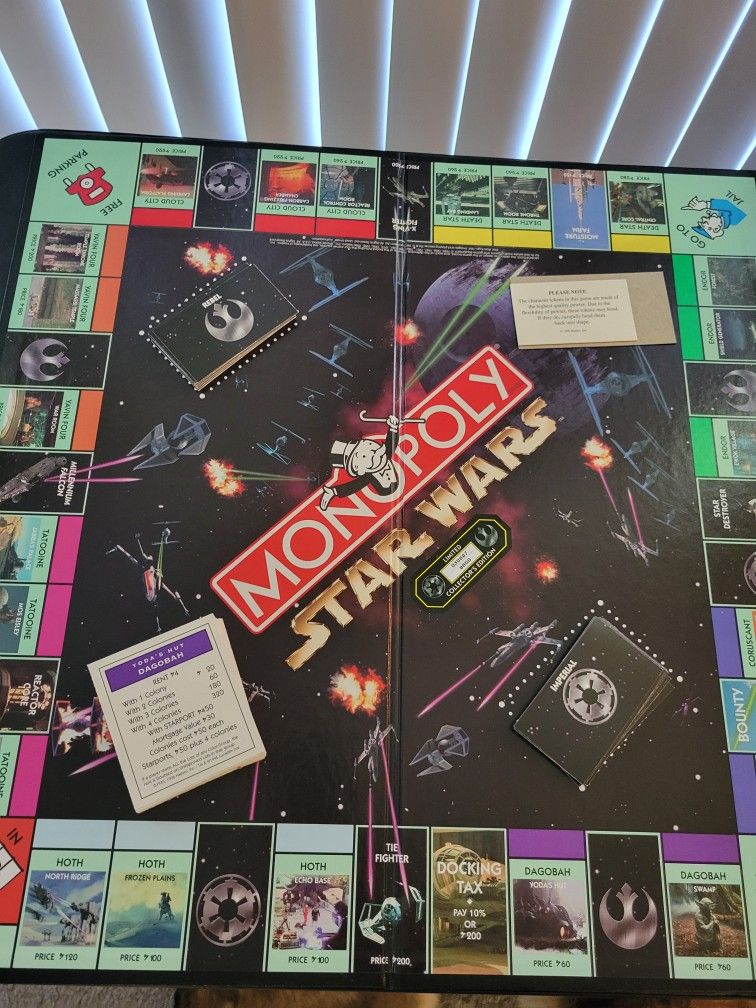 Monopoly Star Wars and Nascar