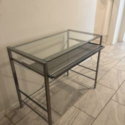 Glass Top Desk