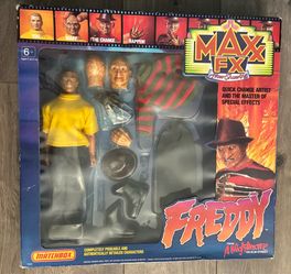 1989 Freddy Krueger Nightmare On Elm Street Maxx FX Matchbox Doll Figure