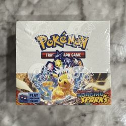 Pokemon TCG: Surging Sparks Factory Sealed Booster Box Display 36 Packs