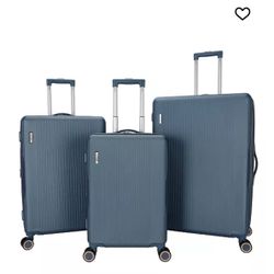 Tag 3 Piece Luggage Set Hardcase Expandable 