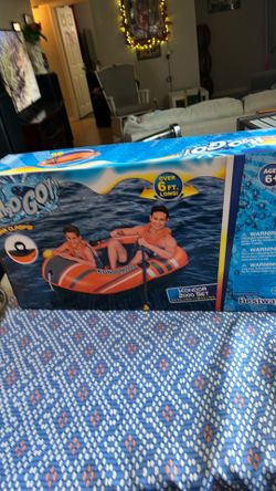 H2o GO Boat set and easy float lounge