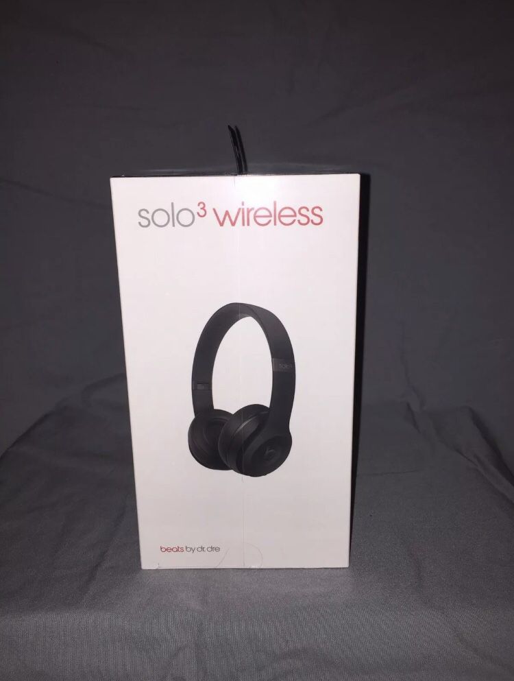 Brand New, Unopened Beats Solo3 Wireless Black color