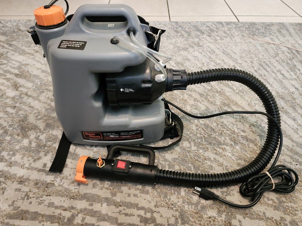 SuperHandy Fogger Machine Disinfectant Corded Backpack Mist Duster Sprayer 3GAL