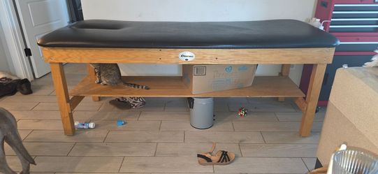 Massage table