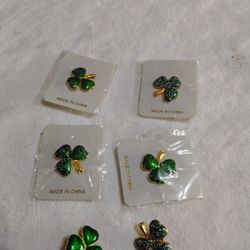 Shamrock Lapel Pins All For 