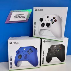 Microsoft Xbox Controllers New - Pay $5 DOWN AVAILABLE - NO CREDIT NEEDED