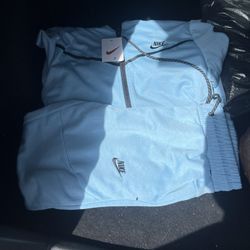 Mens Nike sweatsuits sizes s,m,l,xl,2x,3x hmu $70 each 🔥🔥😎  Nike short sets $50 sizes l and m