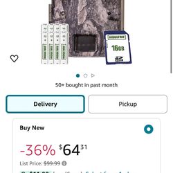 Moultrie A900i Bundle Trail Camera (2020) | Batteries | 16 MB SD Card | Moultrie Pine Bark (MCG-14002)