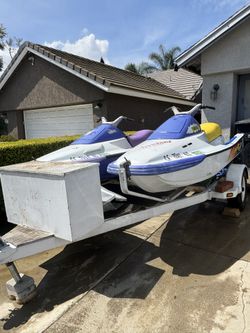Yamaha Waverunners w Trailer
