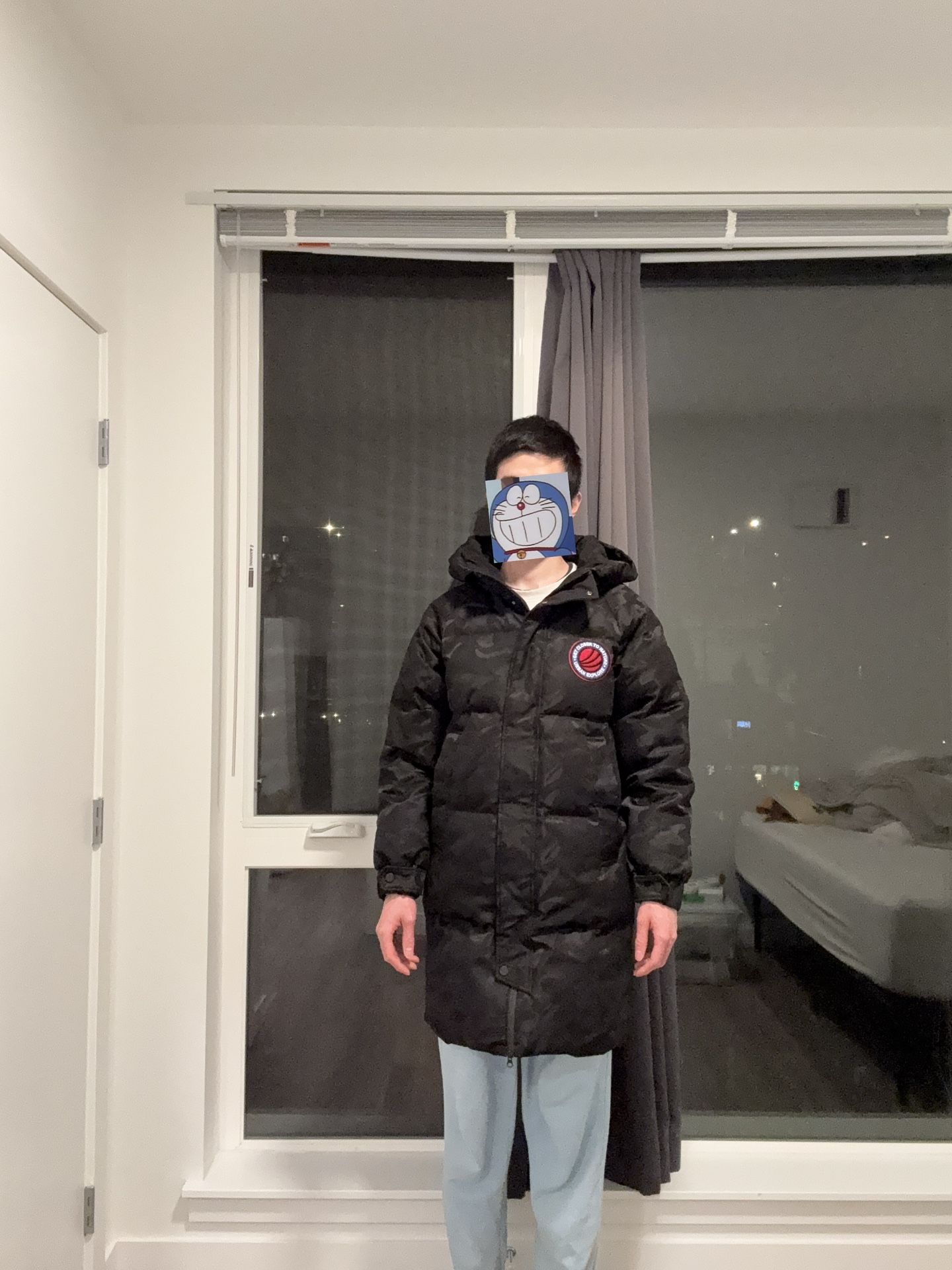 Bosideng Hooded Goose Down Long Parka