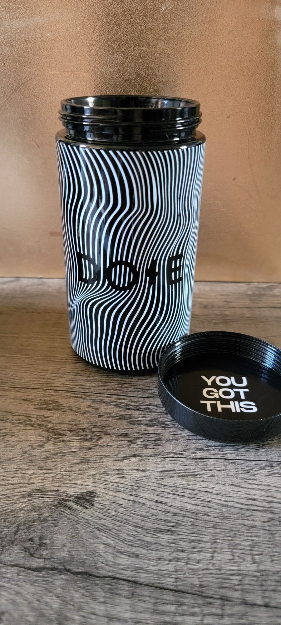 Everyday Dose Glass Vessel With Lid